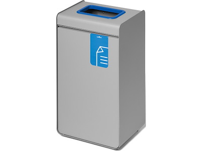 Affaldsspand, 55 liter, Grå-Blå, Papir, Durable DURASORT