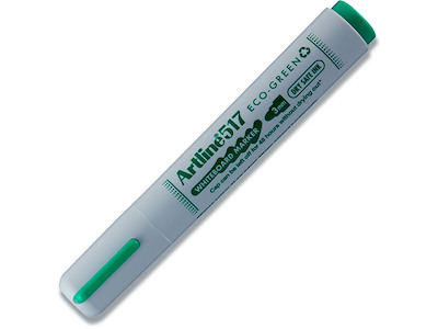 Whiteboard marker, Rund spids, Grøn, 3 mm, Artline ECO-GREEN 517
