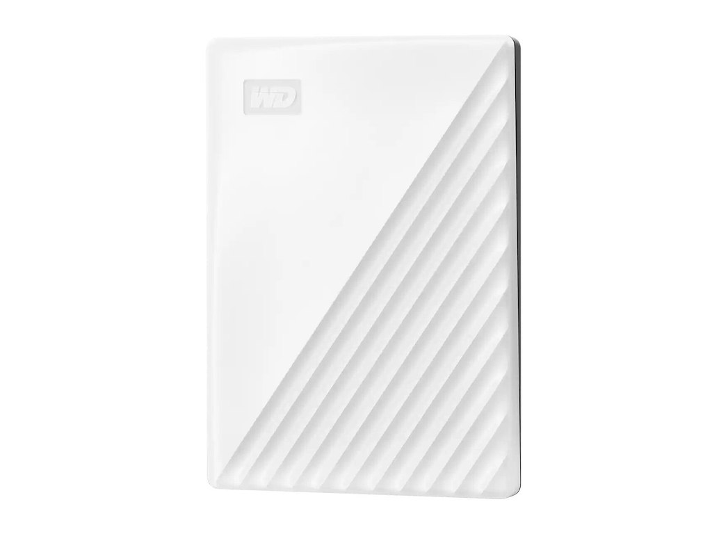 Western Digital My Passport WDBYVG0020BWT-WESN ekstern harddisk 2 TB USB Type-A 2.0/3.2 Gen 1 (3.1 Gen 1) Hvid