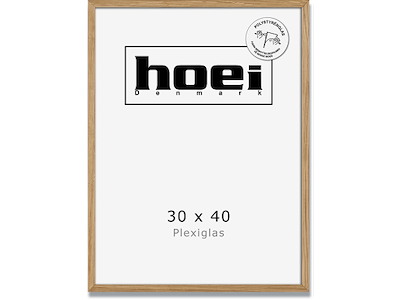 Fotoramme, 30x40 cm, Natur, Egetræ, Hoei 200