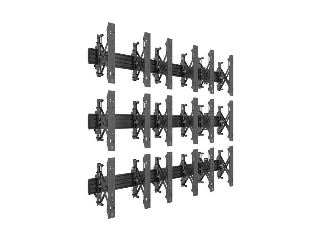 Multibrackets 5051 skærmbeslag til skiltning 139,7 cm (55") Sort