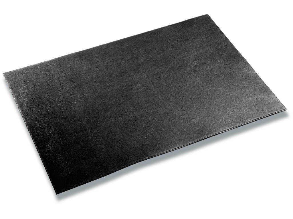 Skriveunderlag, 65x45 cm, Sort, Læder, Durable 