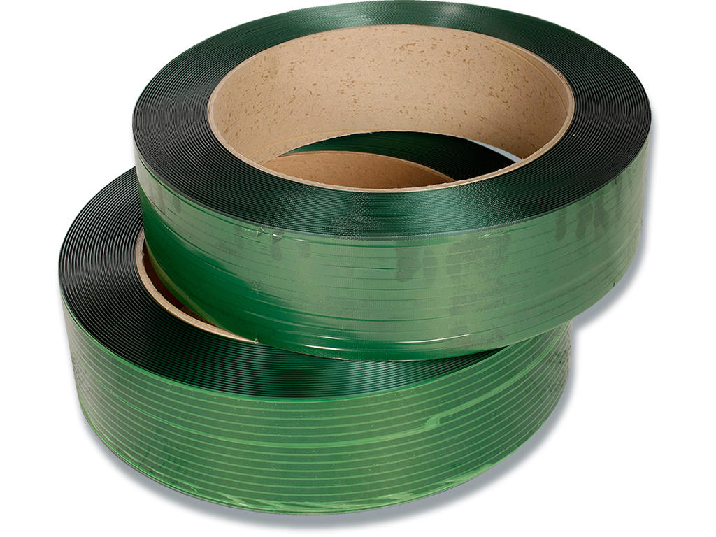 Strapbånd, Polyenster, 15.5x0.7 mm, 1750 m, 440 kg, Grøn, 1 rulle