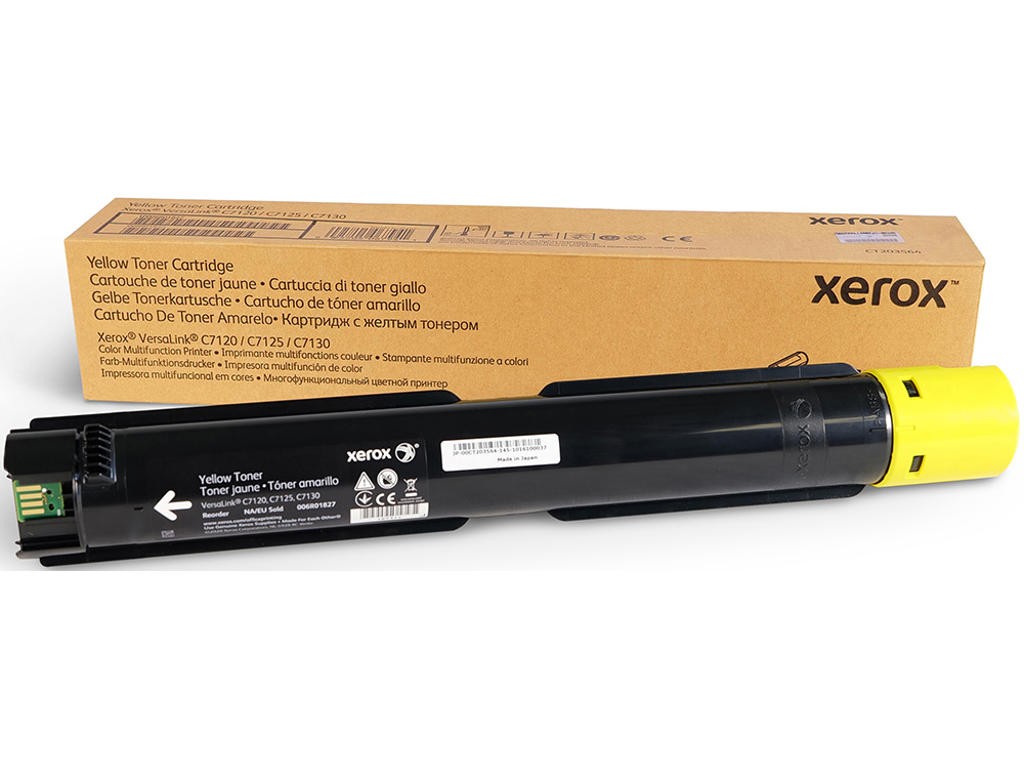 Toner, C7100, Yellow-gul, Xerox VersaLink 006R01827