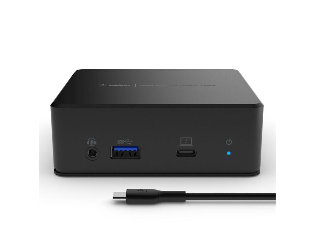 Belkin USB-C Dual Display Docking Station USB 3.2 Gen 1 (3.1 Gen 1) Type-C Sort