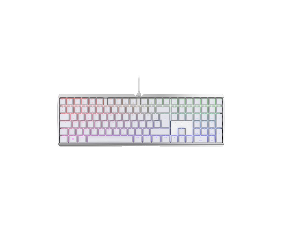 CHERRY MX 3.0S RGB tastatur Spil USB QWERTZ Tysk Hvid