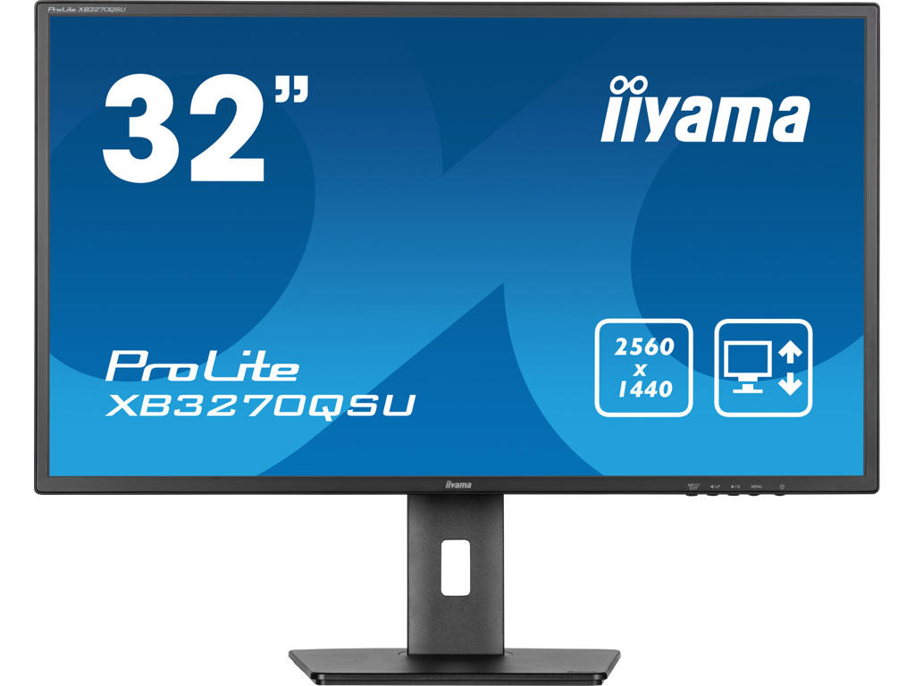 iiyama ProLite XB3270QSU-B1 computerskærm 80 cm (31.5") 2560 x 1440 pixel Quad HD LED Sort