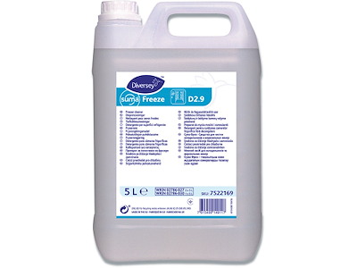 Fryserrengøring, Uden farve, Uden parfume, 5 liter, Diversey Suma Freeze D2.9