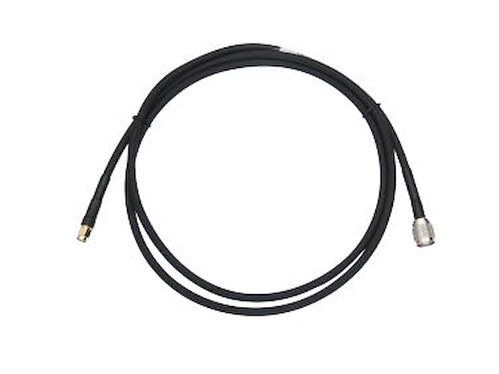 Zebra CBLRD-1C4002400R koaxial kabel LMR240 6 m RP-TNC SMA Sort