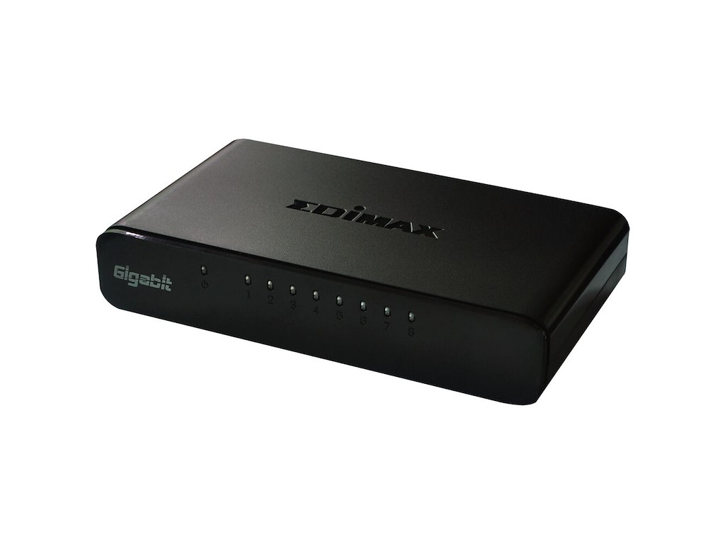 Edimax ES-5800G V3 netværksswitch Ikke administreret Gigabit Ethernet (10/100/1000) Sort