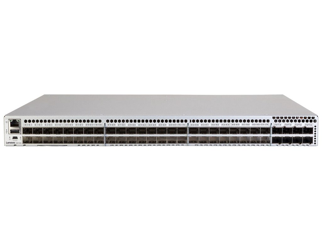 Lenovo ThinkSystem DB720S Administreret Gigabit Ethernet (10/100/1000) 1U Sølv