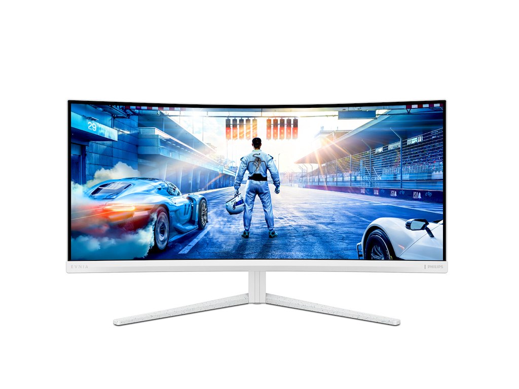 Philips 34M2C5601QA/00 computerskærm 86,4 cm (34") 3440 x 1440 pixel Hvid