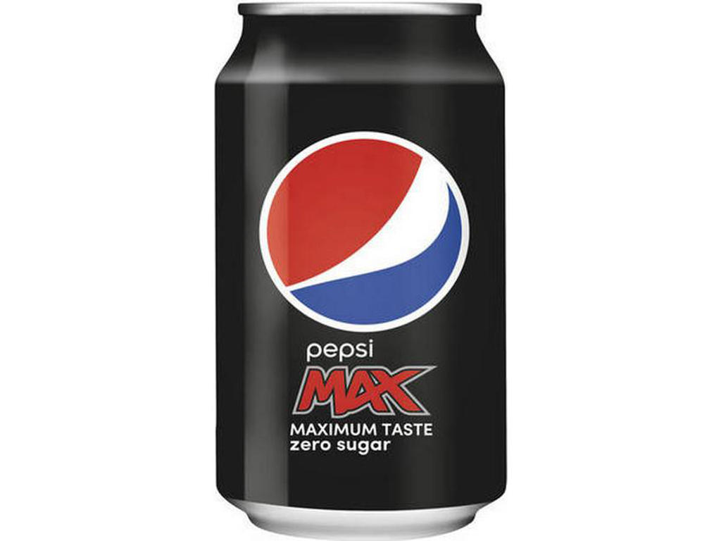 Sodavand, Pepsi Max, 24 x 33cl dåse, Incl. pant