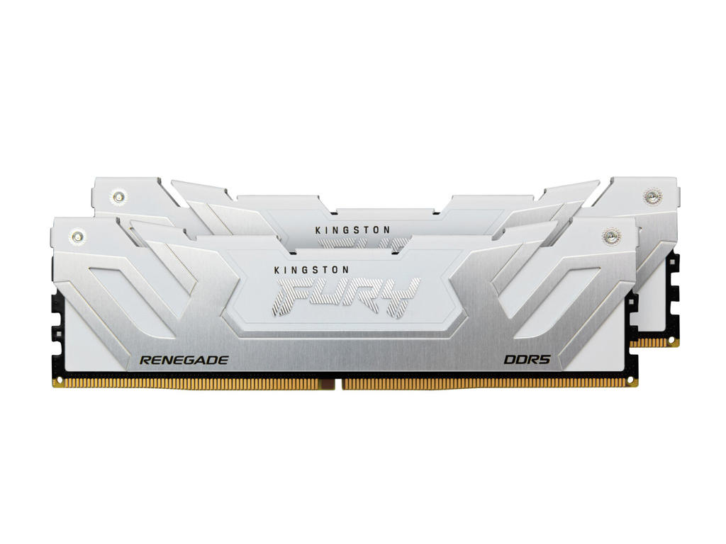 Kingston Technology FURY 48 GB 8800 MT/s DDR5 CL42 CUDIMM (sæt med 2) Renegade, hvid