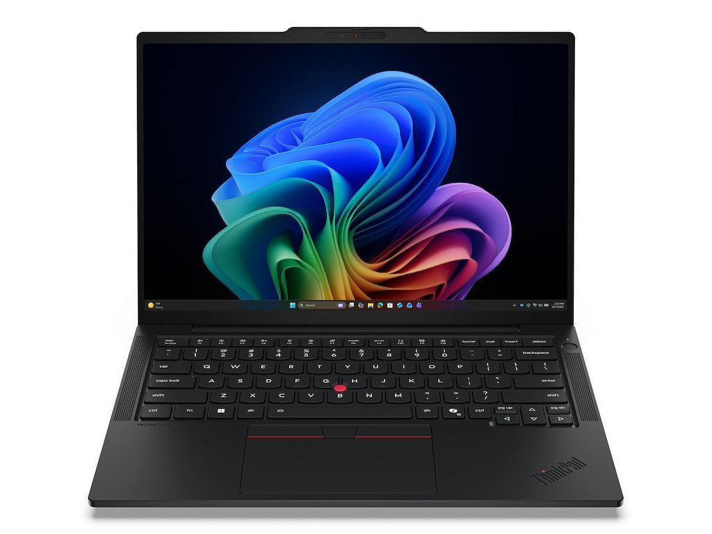 Lenovo ThinkPad T14s Gen 7 (Snapdragon) Copilot+ PC X2E-80-100 Laptop 35,6 cm (14") WUXGA 32 GB LPDDR5x-SDRAM 512 GB SSD Wi-Fi 7 (802.11be) Windows 11 Pro Sort Nordisk