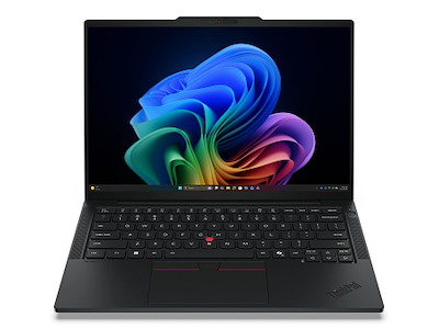 Lenovo ThinkPad T14s Gen 7 (Snapdragon) Copilot+ PC X2E-80-100 Laptop 35,6 cm (14") WUXGA 32 GB LPDDR5x-SDRAM 512 GB SSD Wi-Fi 7 (802.11be) Windows 11 Pro Sort Nordisk