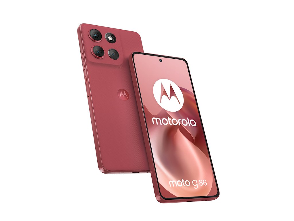 Motorola moto g86 5G 16,9 cm (6.67") Dual SIM Android 15 USB Type-C 8 GB 256 GB 5200 mAh Lyserød