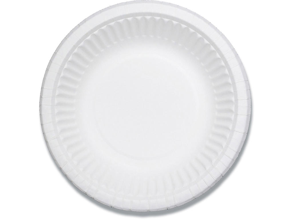 Tallerken, Dyb, Ø19 cm, 50 stk, Catersource Coated