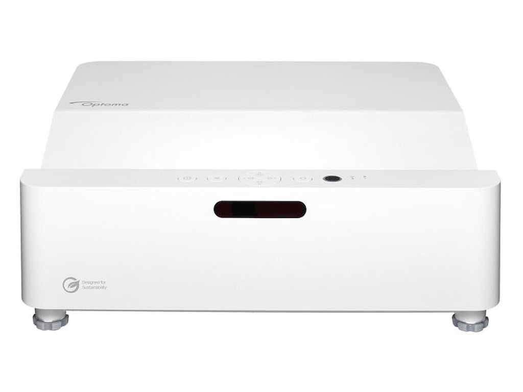 Optoma ZK430UST Ultrakort projektor med kort projiceringsafstand 4200 ANSI lumens DLP UHD 4K (3840x2160) 3D Hvid