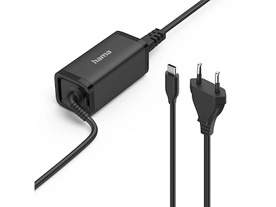 Hama 00200022 strømadapter og vekselret Indendørs/udendørs 45 W Sort