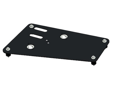 SmartMetals 002.1001 projektor monteringstilbehør Sort, Grå, Sølv