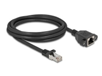 DeLOCK 90778 netværkskabel Sort 3 m Cat6a S/FTP (S-STP)