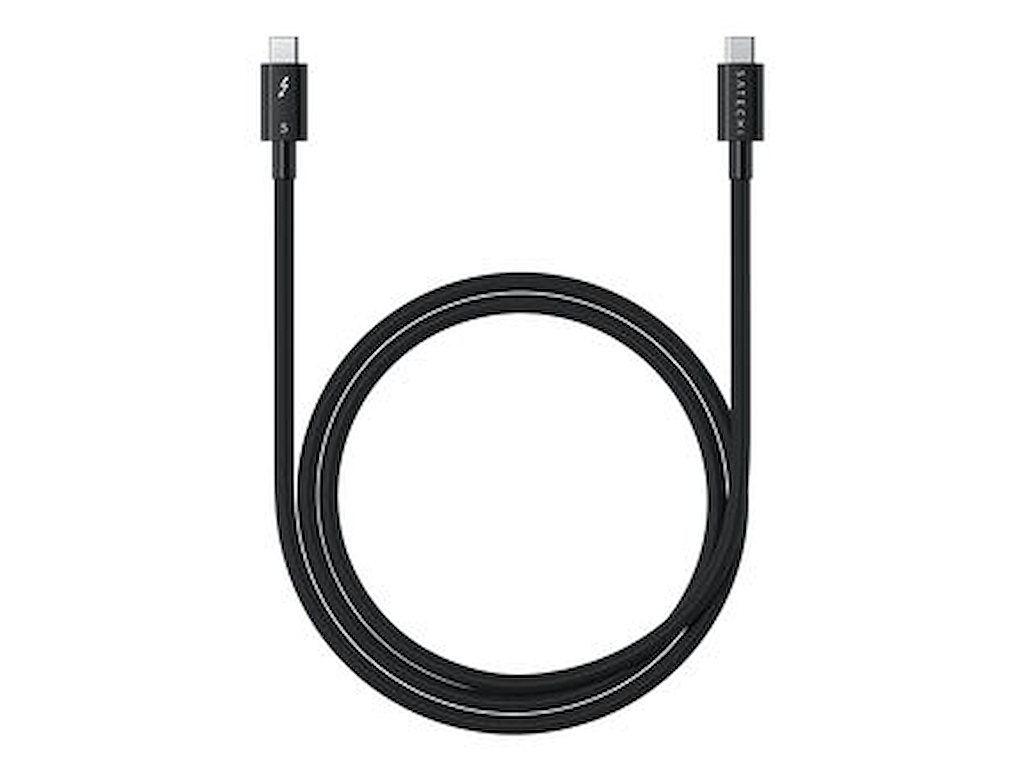 Satechi ST-YTB5100K Thunderbolt kabel 1 m 120 Gbit/sek. Sort