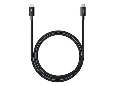 Satechi ST-YTB5100K Thunderbolt kabel 1 m 120 Gbit/sek. Sort