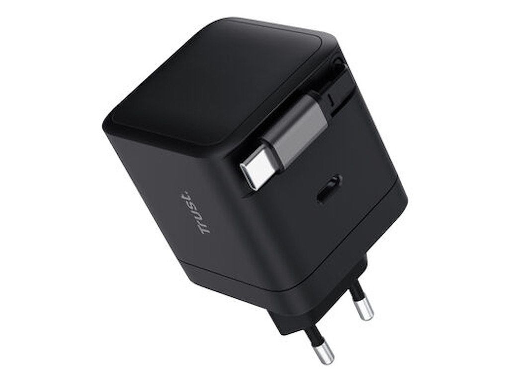 Trust Maxo Universel Sort Vekselstrøm Hurtig opladning Indendørs