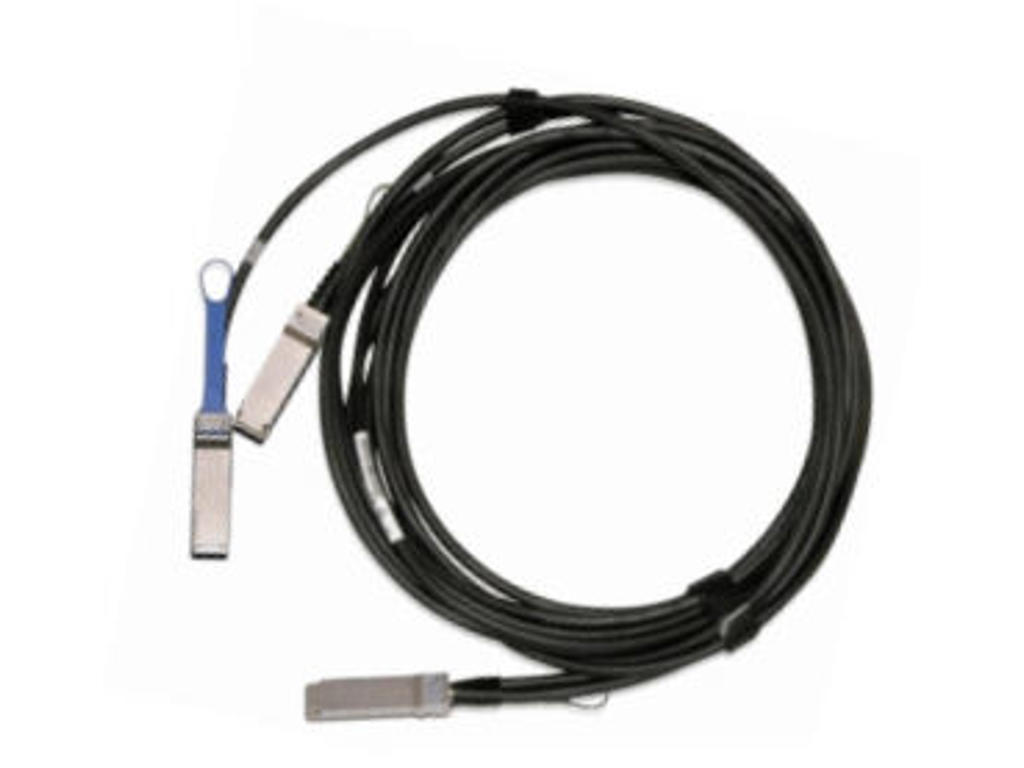 Nvidia MCP7H00-G001R30N InfiniBand og fiberoptisk kabel 1 m QSFP28 2xQSFP28 Sort