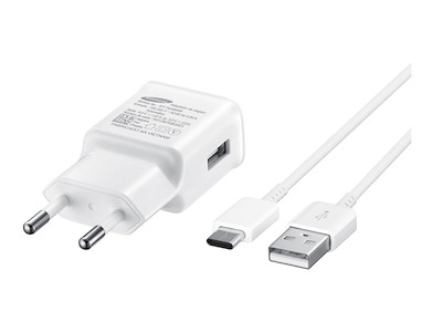 Samsung EP-TA20EWE oplader til mobil enhed Universel Hvid Vekselstrøm Hurtig opladning Indendørs