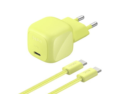 Belkin BoostCharge Laptop Grøn Vekselstrøm Hurtig opladning Indendørs