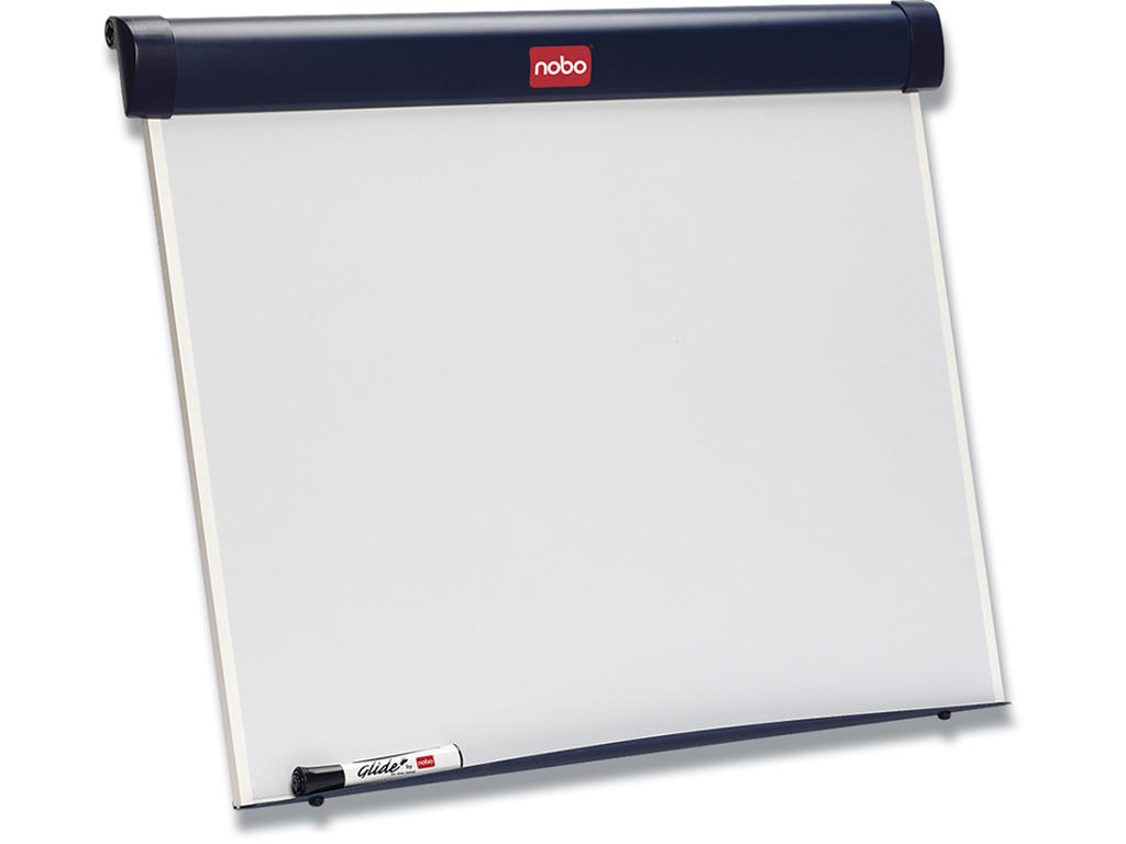 Flipover, Bordmodel, 71x51 cm, Lakeret magnetisk whiteboardplade, Nobo Barracuda 