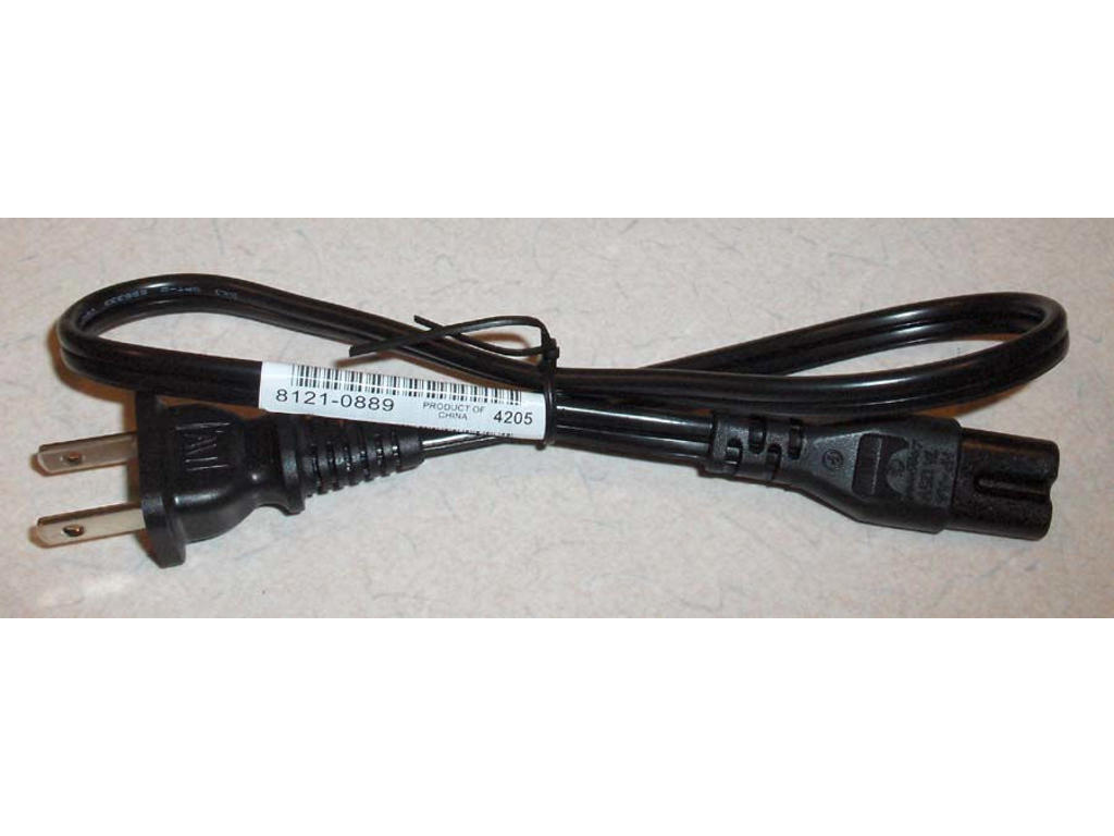 HP 8121-0889 el-ledning Sort 0,5 m C7 forbinder