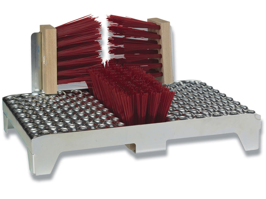 Støvlerenser, Vikan Classic grå Bredde: 47,50cm Højde: 21cm