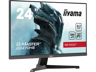 iiyama G-MASTER G2470HS-B1 computerskærm 60,5 cm (23.8") 1920 x 1080 pixel Fuld HD LCD Sort