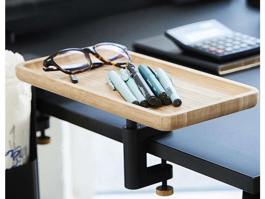 APTO tableshelf med en klemme, Bamboo