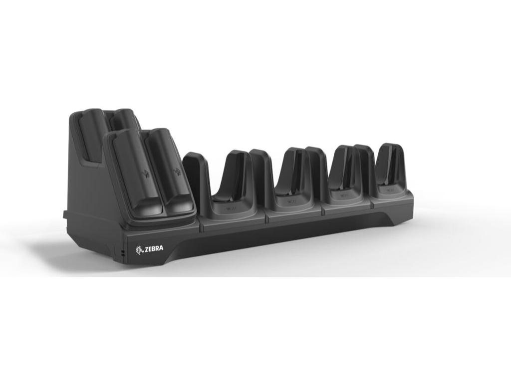 Zebra CRD-MC2X-4SC4BC-01 oplader til mobil enhed Mobil computer Sort Vekselstrøm Indendørs