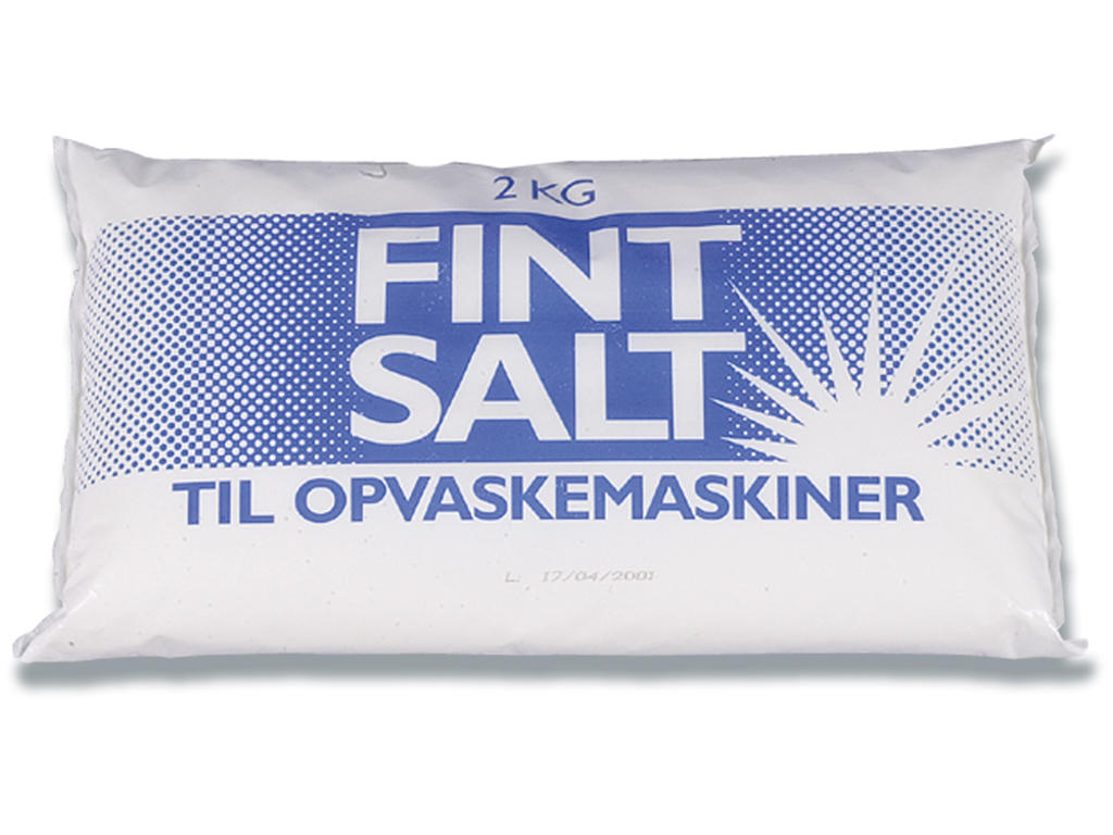 Opvaskemaskine salt, Fint, Til opvaskemaskine, 2 kg, Abena 
