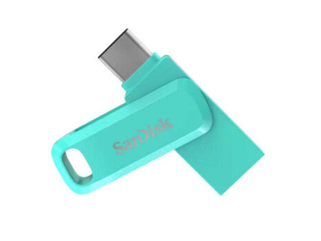 SanDisk Ultra Dual Drive Go USB-nøgle 256 GB USB Type-A / USB Type-C 3.2 Gen 1 (3.1 Gen 1) Grøn
