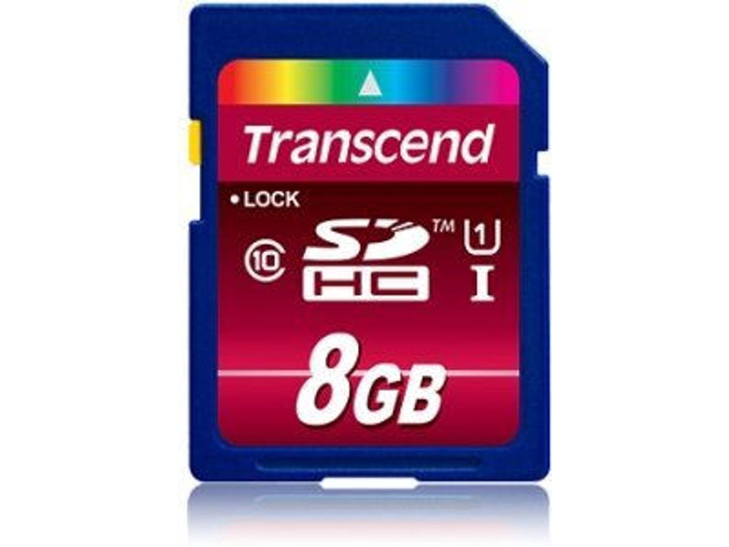 Transcend 8GB SDHC Class 10 UHS-I NAND Klasse 10