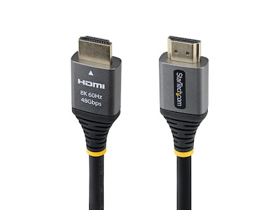 StarTech.com HDMM21V1F HDMI-kabel 0,3 m HDMI Type A (Standard) Sort, Sølv
