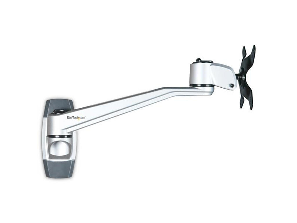 StarTech.com ARMWALLDS2 skærmbeslag og -stativer 76,2 cm (30") Væg Sølv