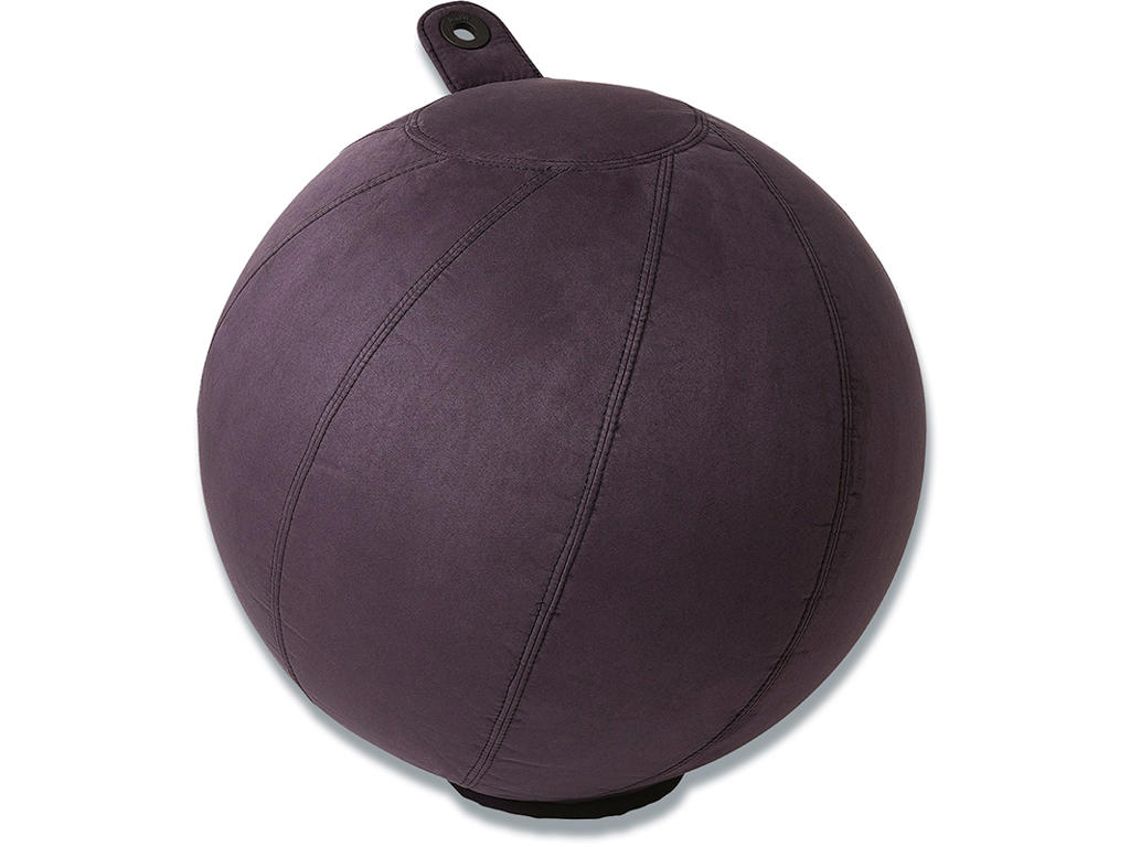 Balancebold, Mørkeblå, Ø75 cm, Med stof, Matting StandUp Active