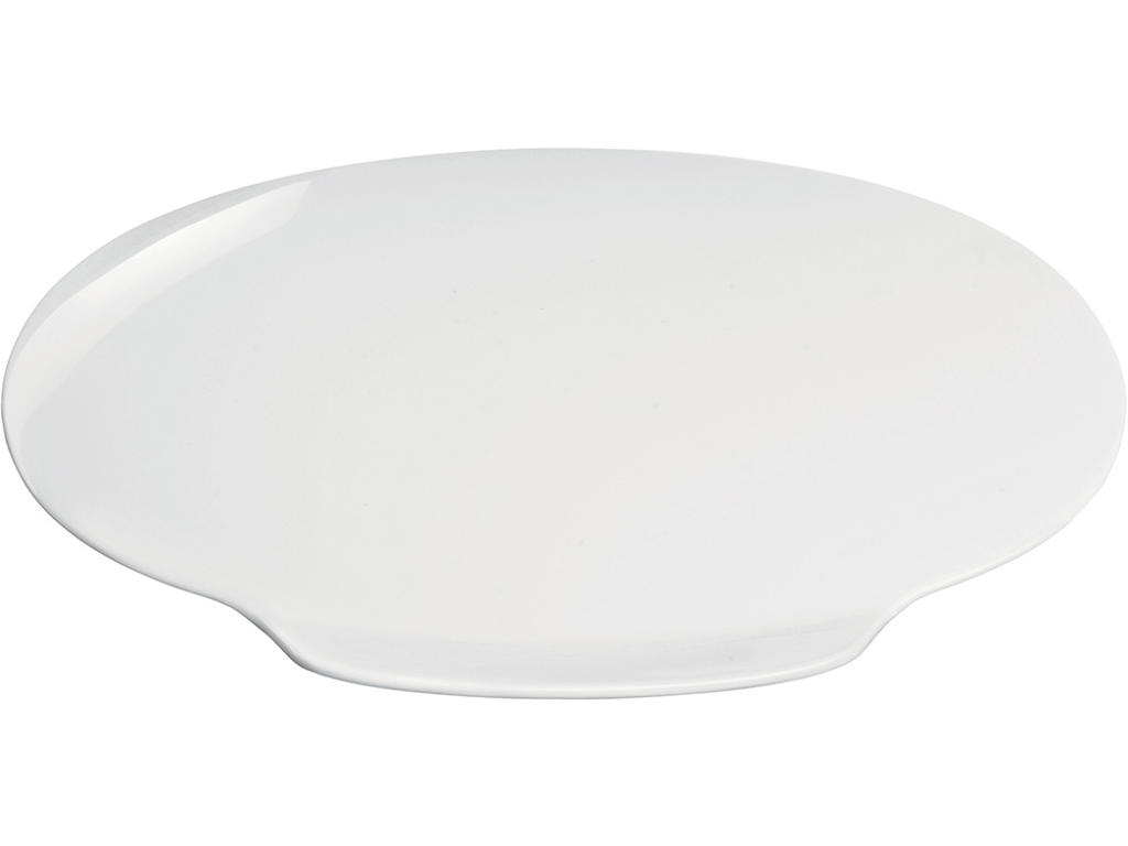 Låg til affaldsspand, Hvid, Oval, Tork B1