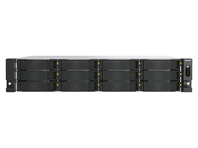 QNAP TS-H1465U-RP Lagringsserver Stativ (2U) 8 GB DDR5 0 TB QNAP QTS Sort