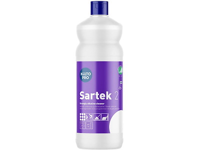 Grundrengøring, Til værksteder, Uden farve, Uden parfume, 1 liter, Kiilto Pro Sartek 2