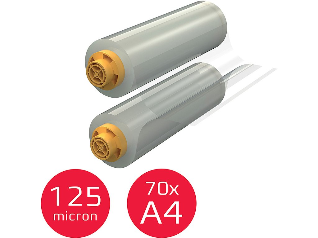 Lamineringsrulle, Varm, 125 mikron, A4, GBC Velocity