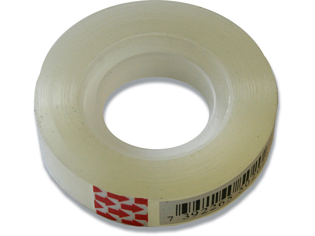 Tape, 12mm x 33m, 1 rulle, Transparent, BNT Office 