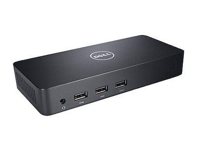 DELL 452-BBOO dockingstation Ledningsført USB 3.2 Gen 1 (3.1 Gen 1) Type-A Sort